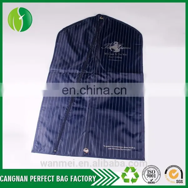 Wholesale Cheap Suit Cover , Travel Foldable 201d Nylon Garment Bag photo-3