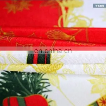Elegant Rectangular Round Polyester Table Clothes for Christmas Decoration photo-3