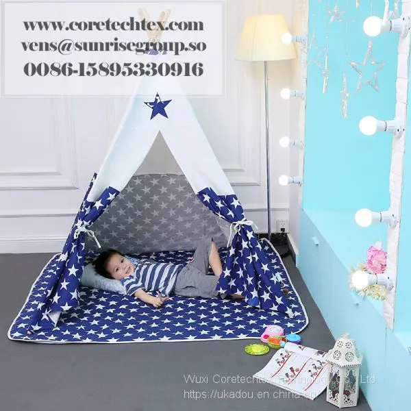 Outdoor Waterproof Children Kids Play Tent Indoor Canvas Indian Teepee for Children
