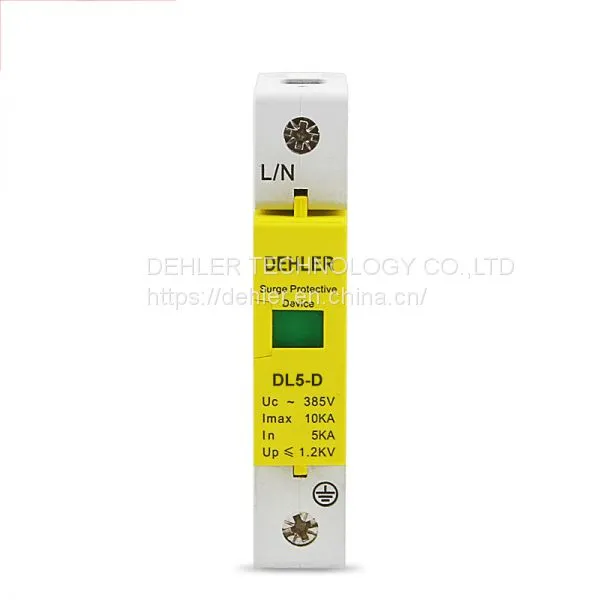 SPD Home Lightning Protection / Surge / Surge Protector Dl5-10ka-1p Lightning Arrester photo-3