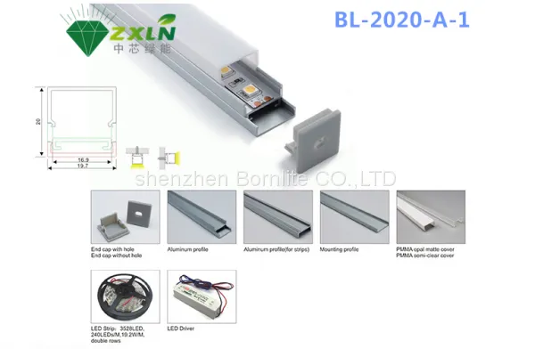 Design Solutions International Lighting 12 Volt Led Aluminum Profile for Led Strip Recessed Led Dome Light photo-4