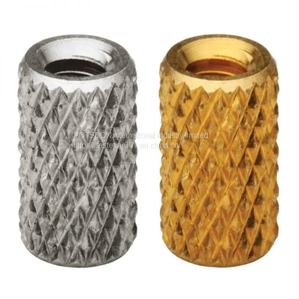 STKB-632 Brass Insert Nut Blind Molded-in Threaded Knukles Nuts Insertos Knurling Copper Rivet Rivnut Ecrou Inserti PCB PEM Standard