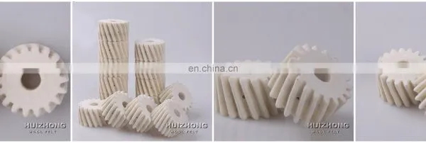 40mm Dia Oil Absorption Gear Wool Felt Helical Gear photo-6