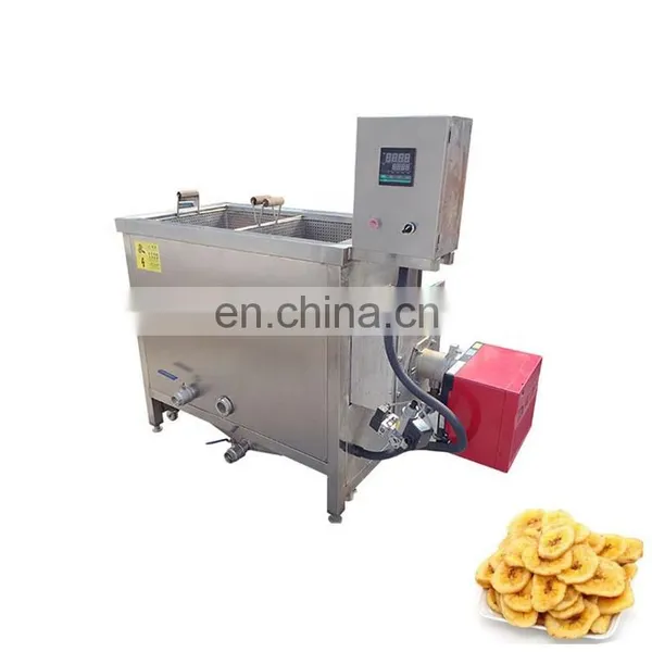 Widely Used Small Scale Basket Type Commercial Potato Chips Deep Fryer photo-6