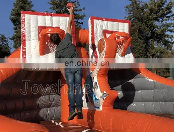 Kids Adult Play Inflatable Basketball Hoop Slam Dunk Shoot Game For Sale photo-2