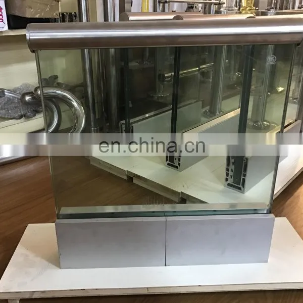 Fashion Shape Aluminum Glass Railing Balustrade Groove photo-5