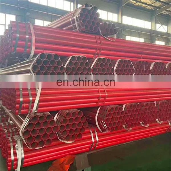 Astm a 795 Fire Steel Pipes Red Color Ral3000 Steel Pipe for Fire Protection photo-5