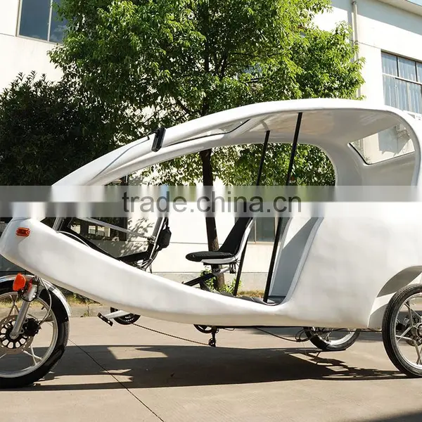 Touring Electric Pedicab Rickshaw Passenger Tricycle Quality Choice photo-2
