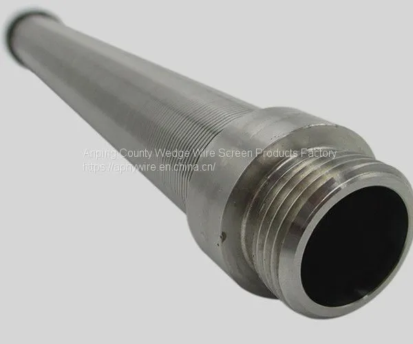 Wire Wrapped Sprial Screen Pipe, Stainless Steel Strainer Pipe photo-2
