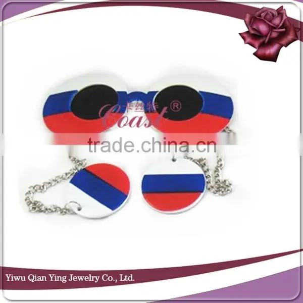 Promotional Fanshion Style Plastic Flag Color Party Glasses photo-3