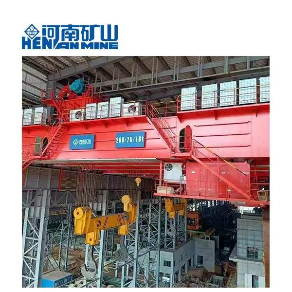 High Quality QDY Model Metallurgical Workshop Double Girder Ladle Crane for Steel Mill photo-2