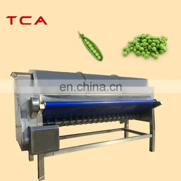 Green Pea Peeler Sheller Peeling Machine 300kg/h