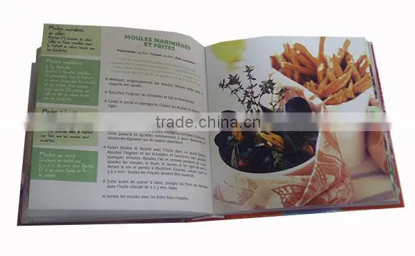 Custom High Quality Hard Cover Cook Book Printing photo-2