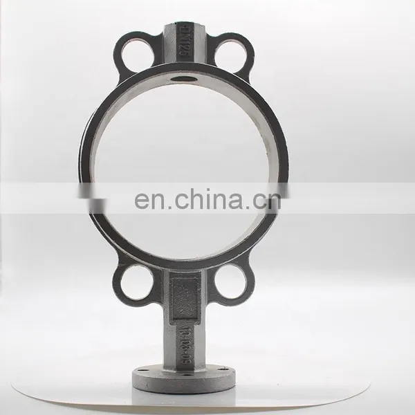 Sand Casting Valve Body Durable Material Long Service Life for Oil Water Cast Iron Butterfly Valve Body photo-5