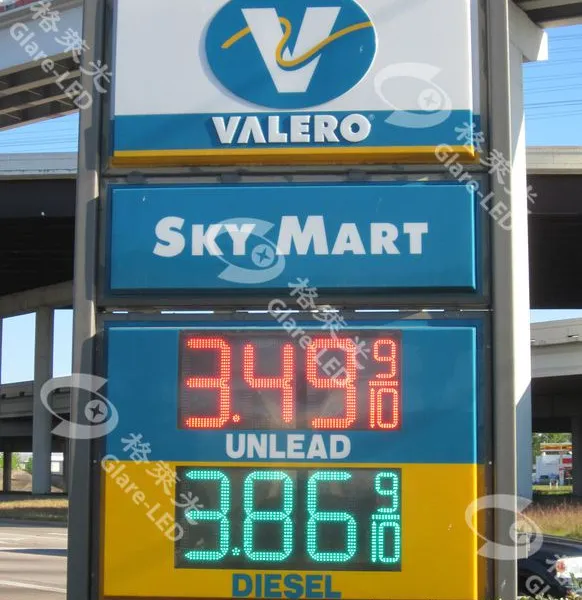 888.8 Red Led Fuel Price Sign Display Board photo-5