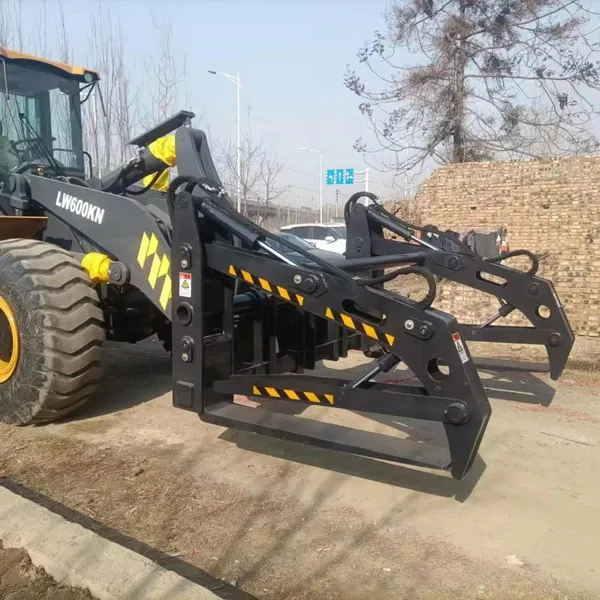 5T Wheel Loader Attachments Log Grapple Manufacture