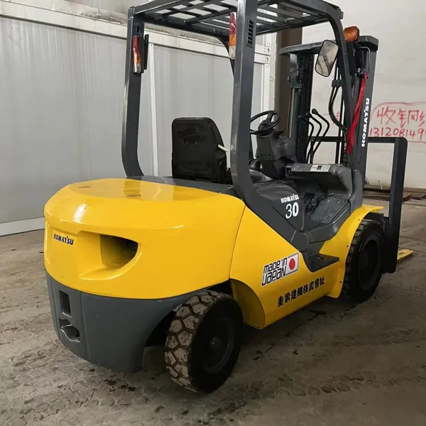 Cheap for Sale, Imported Komatsu Original Toyota 6-ton Electric Bag Clamp Forklift photo-2