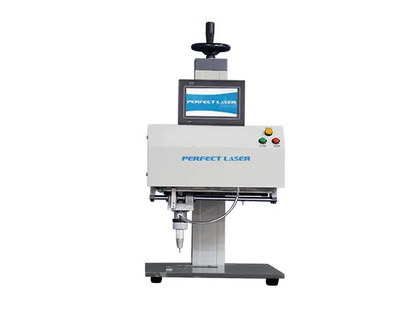 Chassis Nameplate Desktop Desktop Smart Touch Integrated Metal Dot Peen Pneumatic Marking Machine photo-3
