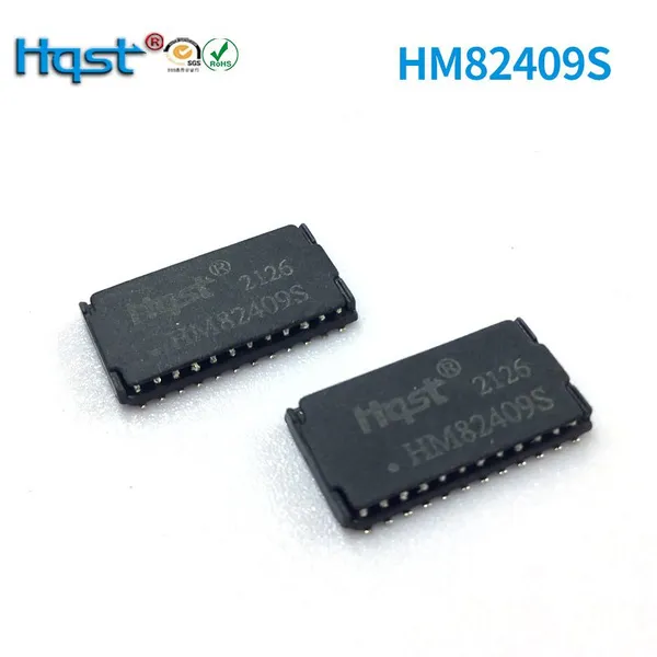 HM82409S Dual Port SMD SOP-24 Pin Gigabit Ethernet Isolation Filter/Network Transformer 10/100/1000Mbps IEEE 802.3 for Route photo-3
