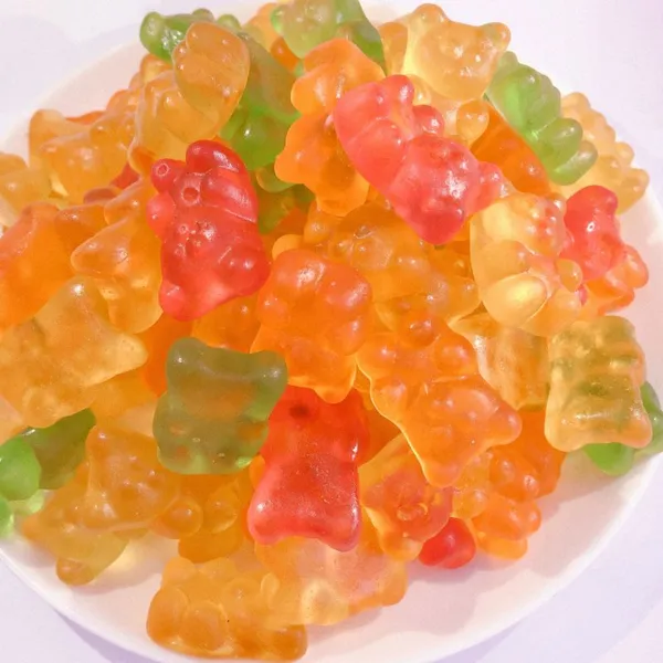 Calidad OEM, gomitas dulces y gusanos de goma agrios aprobados por la FDA