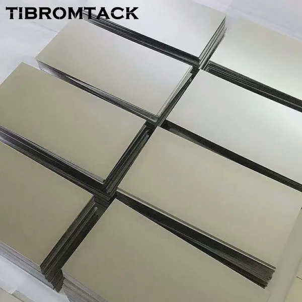 GR2 Titanium Plate Sheet 5PCS Sheets (100x100mm Thickness:1mm) Suitable for Aerospace Industrial photo-3