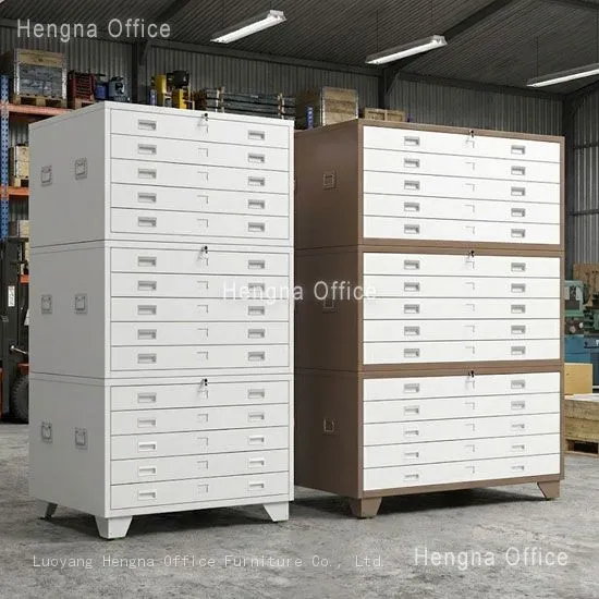 Lockable Art Studio Print Storage Cabinet JUNTUO01rh Professional Archival Steel Flat Files for Fine Art photo-5