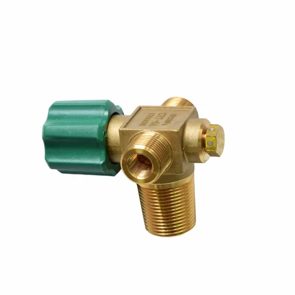 Cngo Durable Brass Cyt-6A Cylinder Valve for Gas Cylinder Built-in Safety Rupture & Fusible Device