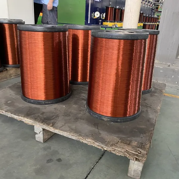 2.0mm Solid Copper Conductor Enameled Magnet Wire, High Insulation Copper Winding Wire for Electromagnetic Lifting Magnets