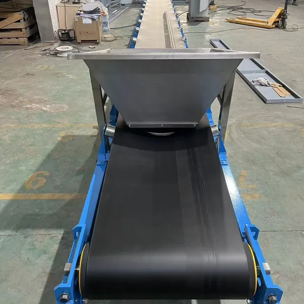Heavy Duty Carbon Steel Frame Troughed Conveyor Custom Length photo-5