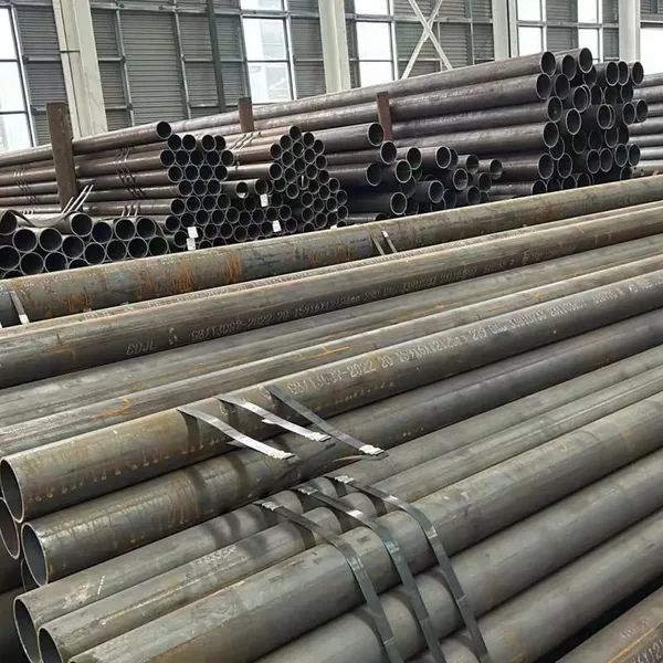 Low Carbon Seamless Steel Pipe ISO Standard Round Tube For Construction Structure & Pipeline Engineering photo-2