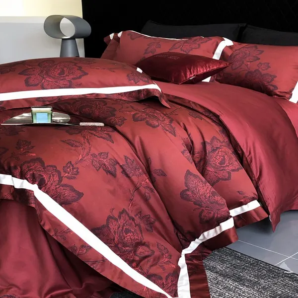 Wholesale 100% Cotton 4-Piece Bedding Set, Breathable & Soft Bed Linen photo-3