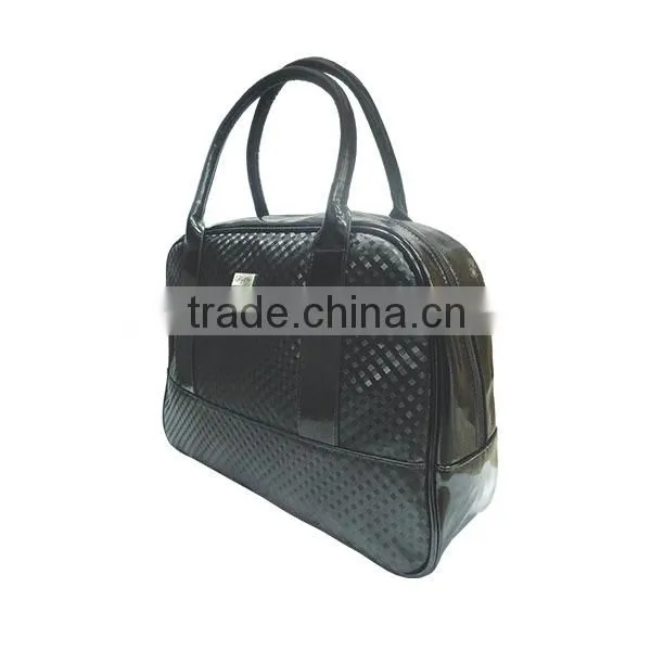 Black Diamond PU Leather Ladies Fashion Handbag photo-4