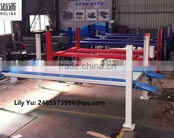 Four Post Home-used PJS Simple Lifting Car Parking Equipment photo-2