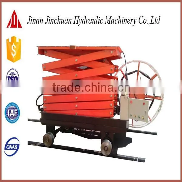 CE Approved Rotary Guide Hydraulic Elevator photo-4