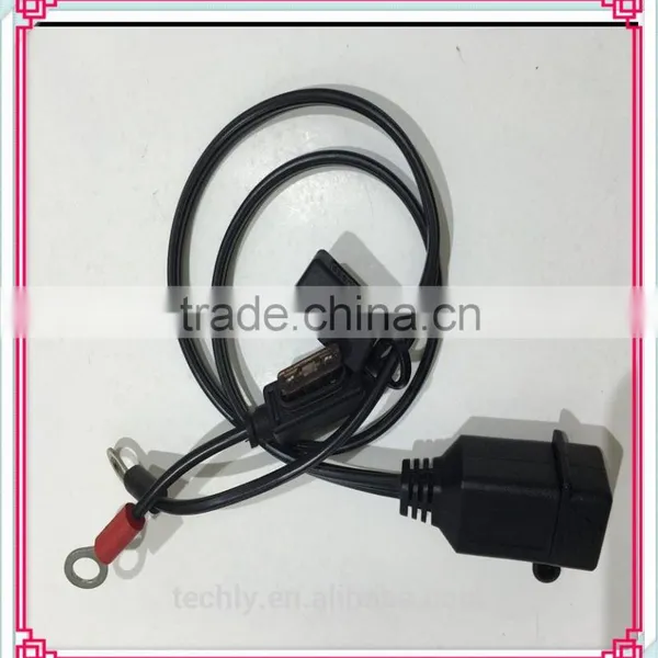 Battery Tender Ring Terminal To Female USB Harness Power Cable photo-2