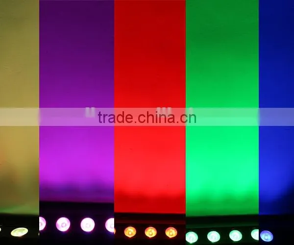 Battery Powered &Wireless DMX IR Control 12PCS 4 In1 RGWB/A Bar Light for Nightclub photo-2