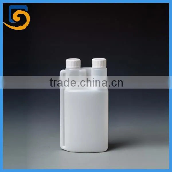 Twin Neck Double Neck Plastic Dosing Bottle 100ml 500ml 1000ml photo-4