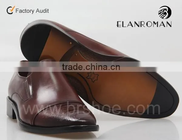 New Arrival Italian Men Leather Shoes Italian Leather Slip on Men Shoes photo-6