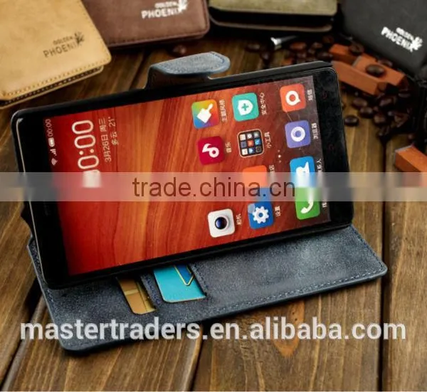 New Arrival Top Quality Golden Phoenix Genuine Leather Case For Redmi Note MT-2644 photo-5
