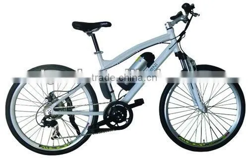 Mountain Bike With Crank Motor