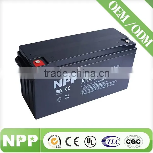 Made in China Guangzhou Agm Sealed Lead Acid Battery 12v Ups Battery 12v 150ah photo-2