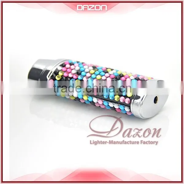Metal Diamond Lighter Case Bic Lighter Case With Grid Diamond photo-4