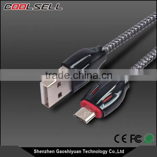 Colorful Snake Skin Design Micro 1M Usb Data and Sync Cable for Sumsung Mobile Phones or Smart Phone photo-2