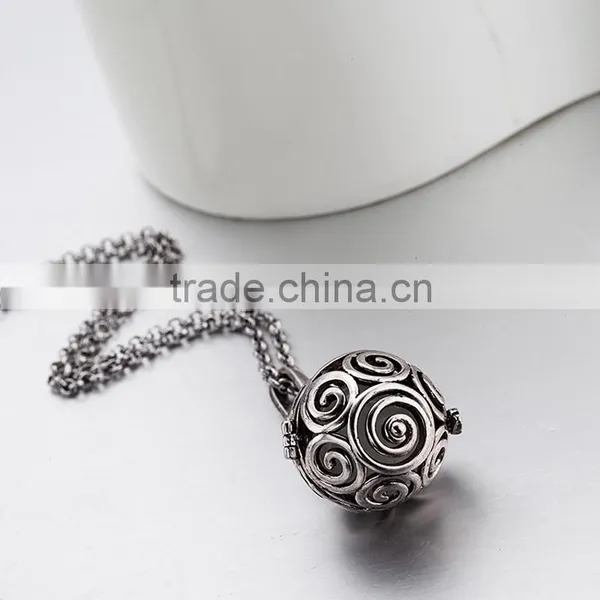 OEM Gold Ball Locket Necklace photo-4