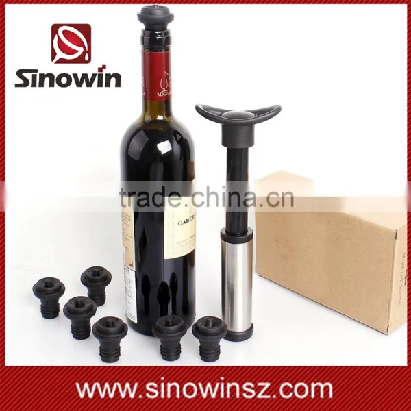Sinowin Manufacturer Wine Vacuum Stopper in Gift Package photo-2