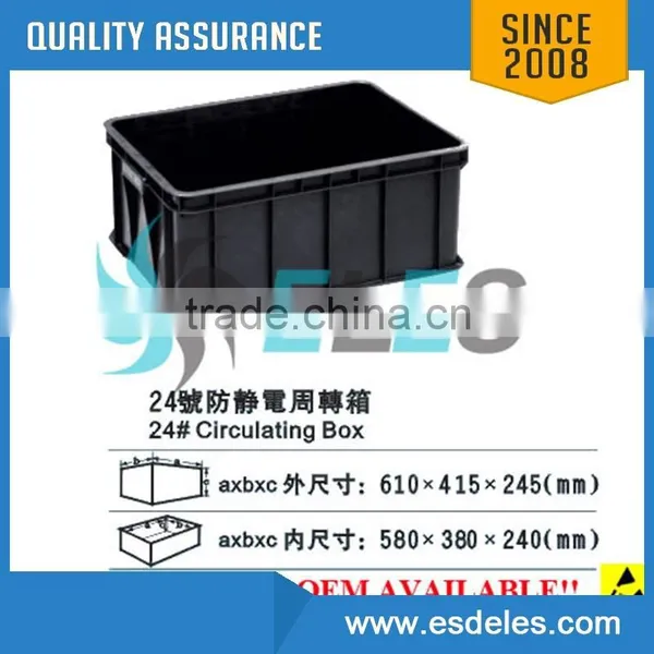 EC3032 Folding Corrugated Plastic Reusable Box Made in China photo-2