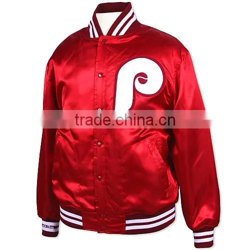 Customized Satin Jacket,fashion Wear Satin Jacket,stylish Satin Jacket photo-6