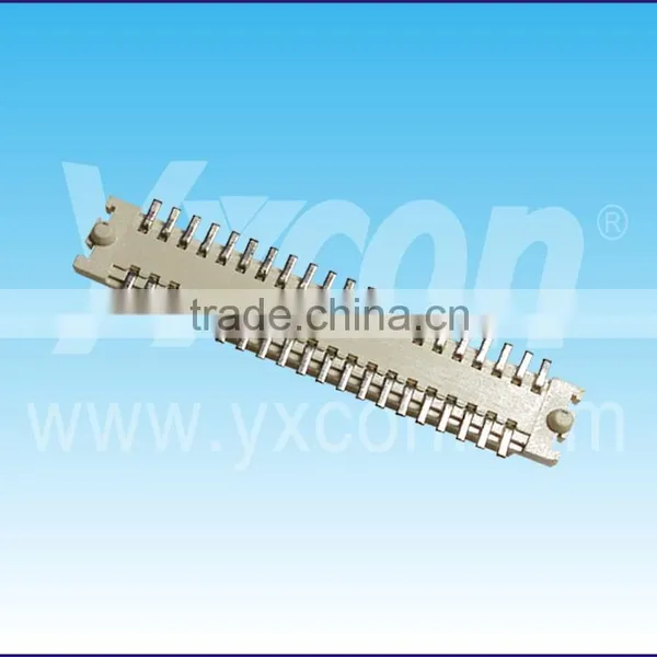 20 Pin Dual Row Vertical SMT With Locating Pegs 030 Wafer Connector photo-5