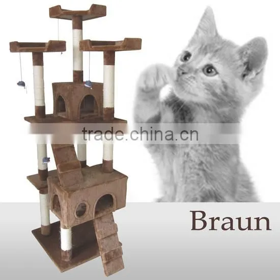 Corrugated Cardboard Cat Tree Scratcher photo-6