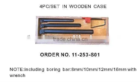 METRIC INDEXABLE BORING BAR SET
